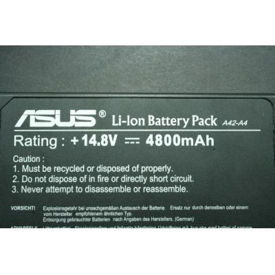 Asus A42-A4 Li-ion 14.8V 4800mAh