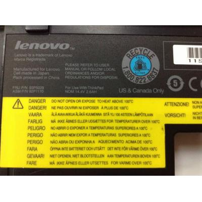 Lenovo 93P5028 Li-ion 14.4V 2.6Ah