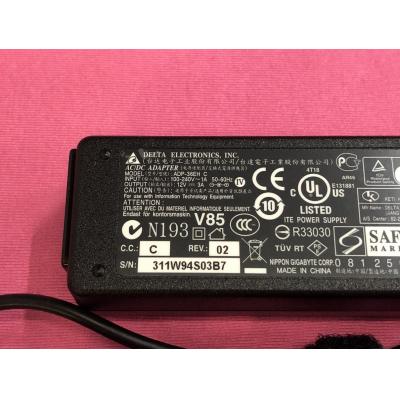 Delta 原廠火牛適配器(12V 3A 36W) 5.5x2.1mm
