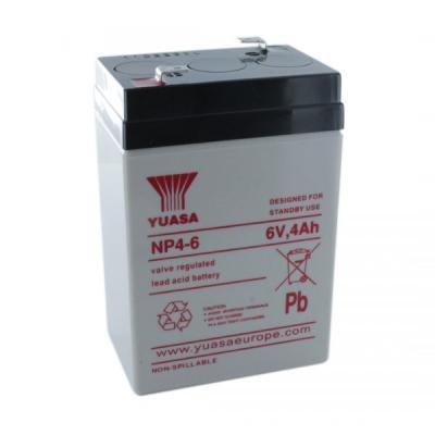 YUASA NP4-6 6V 4Ah 全新鉛酸電池