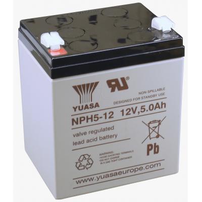 YUASA NPH5-12 12V 5Ah 全新鉛酸電池