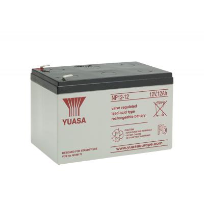 YUASA NP12-12 12V 12Ah 全新鉛酸電池